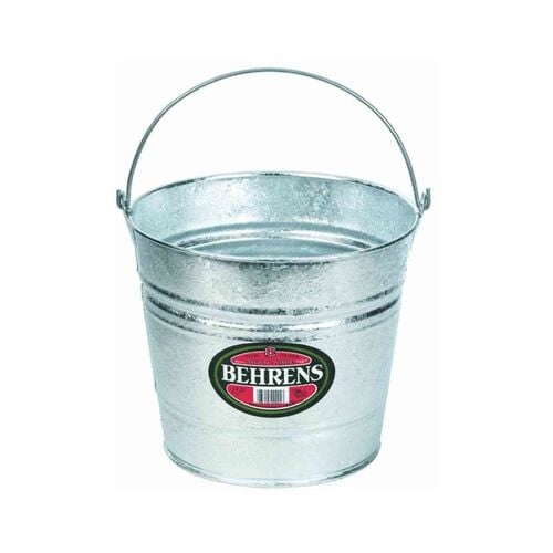 Galvanized Steel Pail - 10 Quart