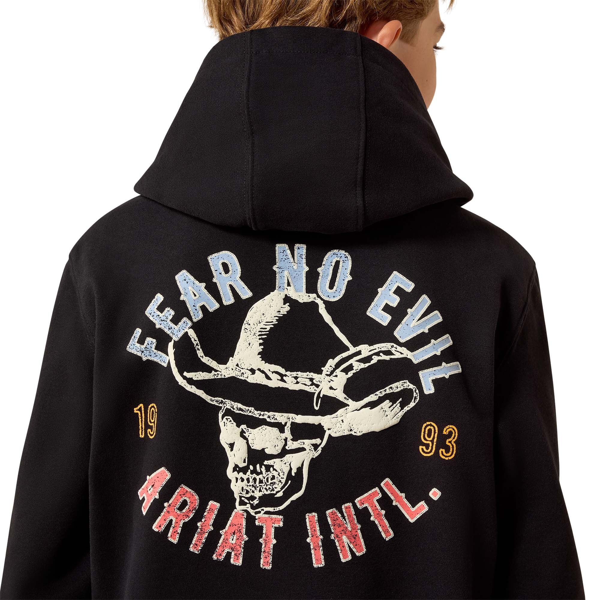 Boy's Stitched Skull Hoodie