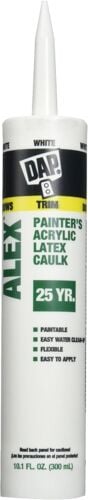 Alex Painter's All-Purpose Acrylic Latex Caulk in White - 10.1 oz