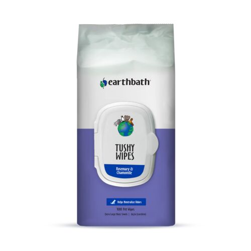 Rosemary & Chamomile Pet Tushy Wipes - 100 Count