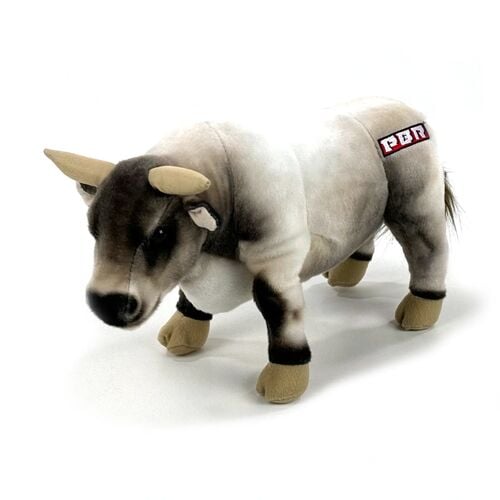 14" 'PBR' Bull Plush Toy