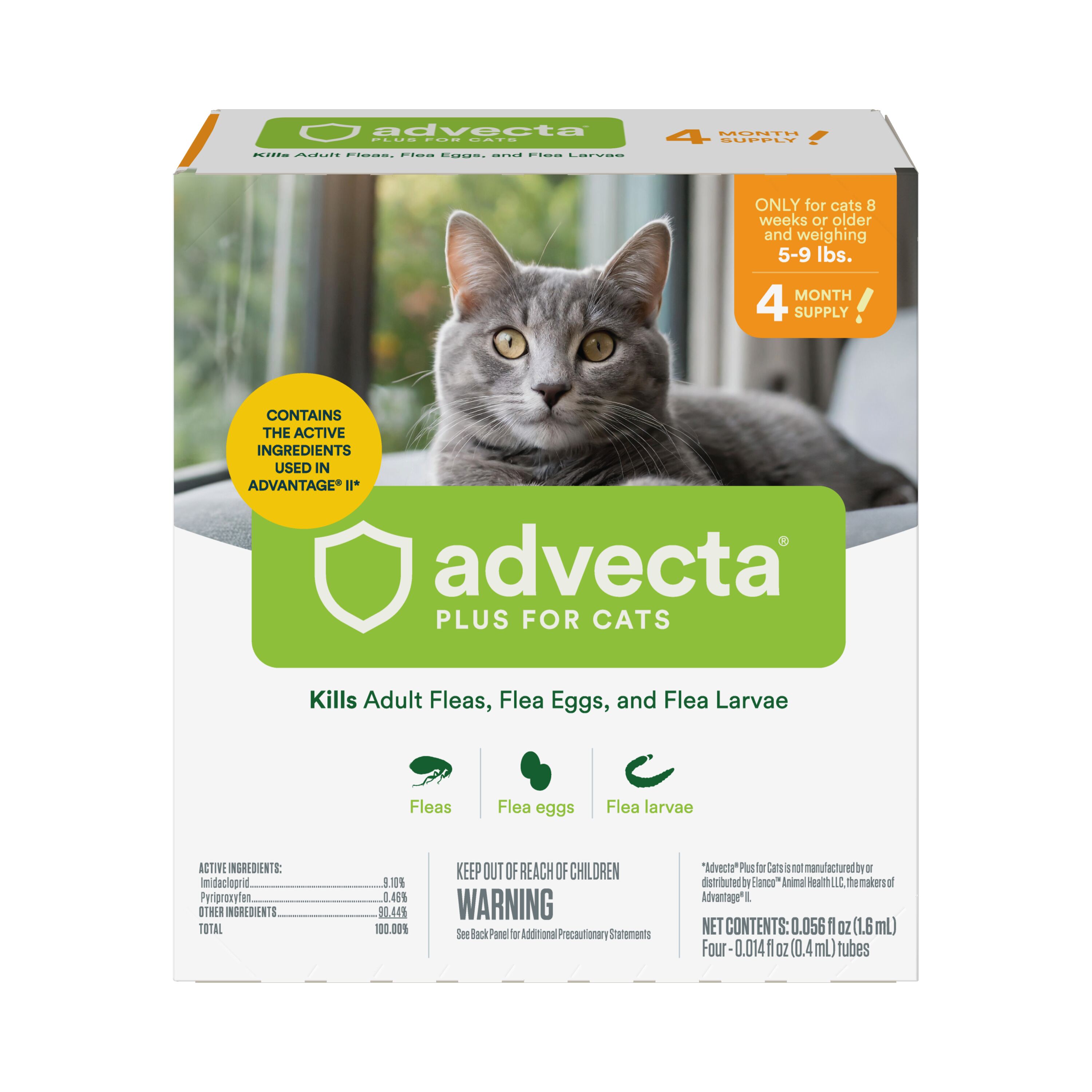 Plus Flea Protection for Cats
