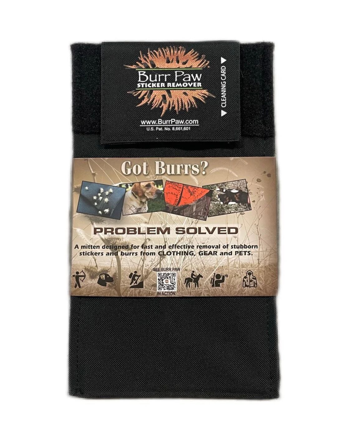 Sticker & Burr Remover Mitt