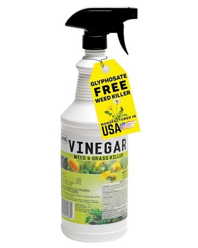 Liquid Harvest Vinegar Weed & Grass Killer - Quart with Sprayer