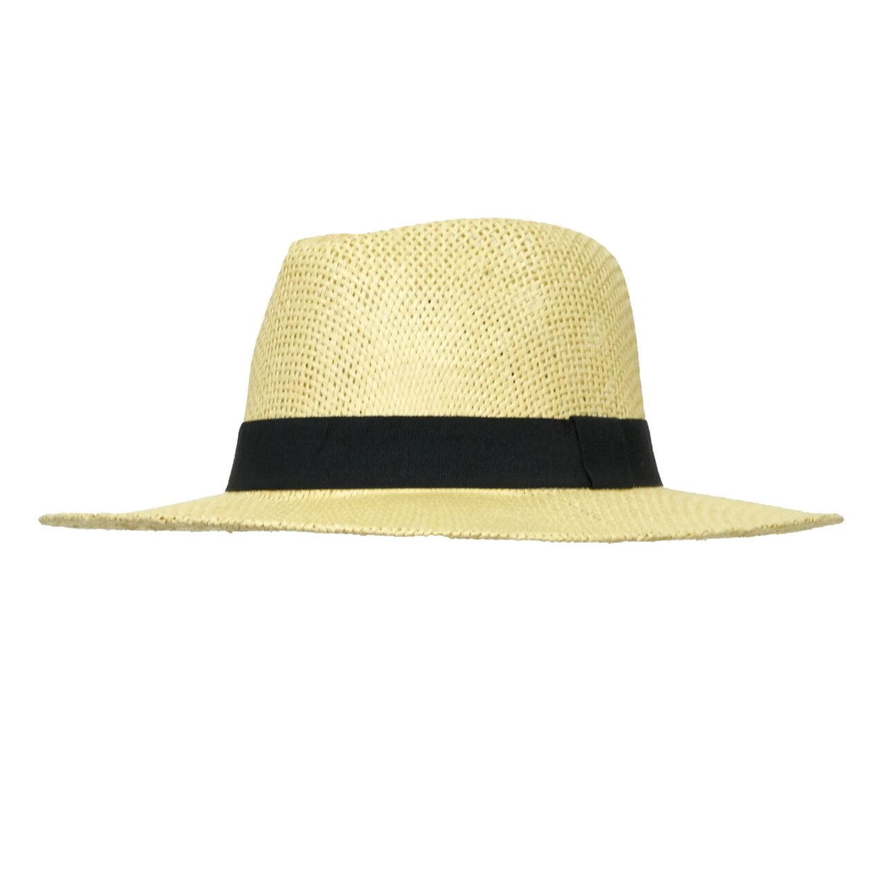 Keep It Trendy Twisted Woven Panama Hat in Cream