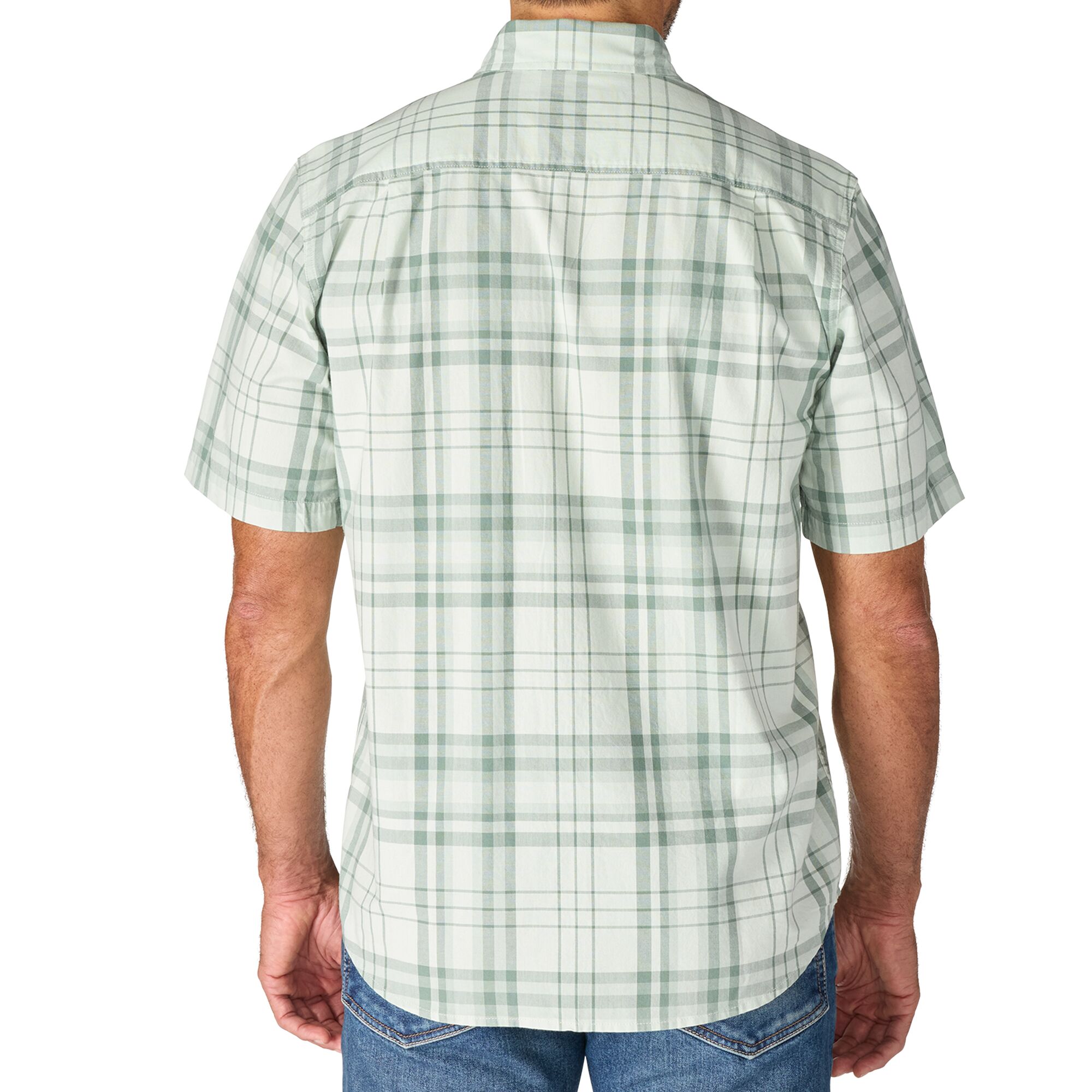 Carhartt Men's Fort Loose Fit Short Sleeve Plaid Shirt