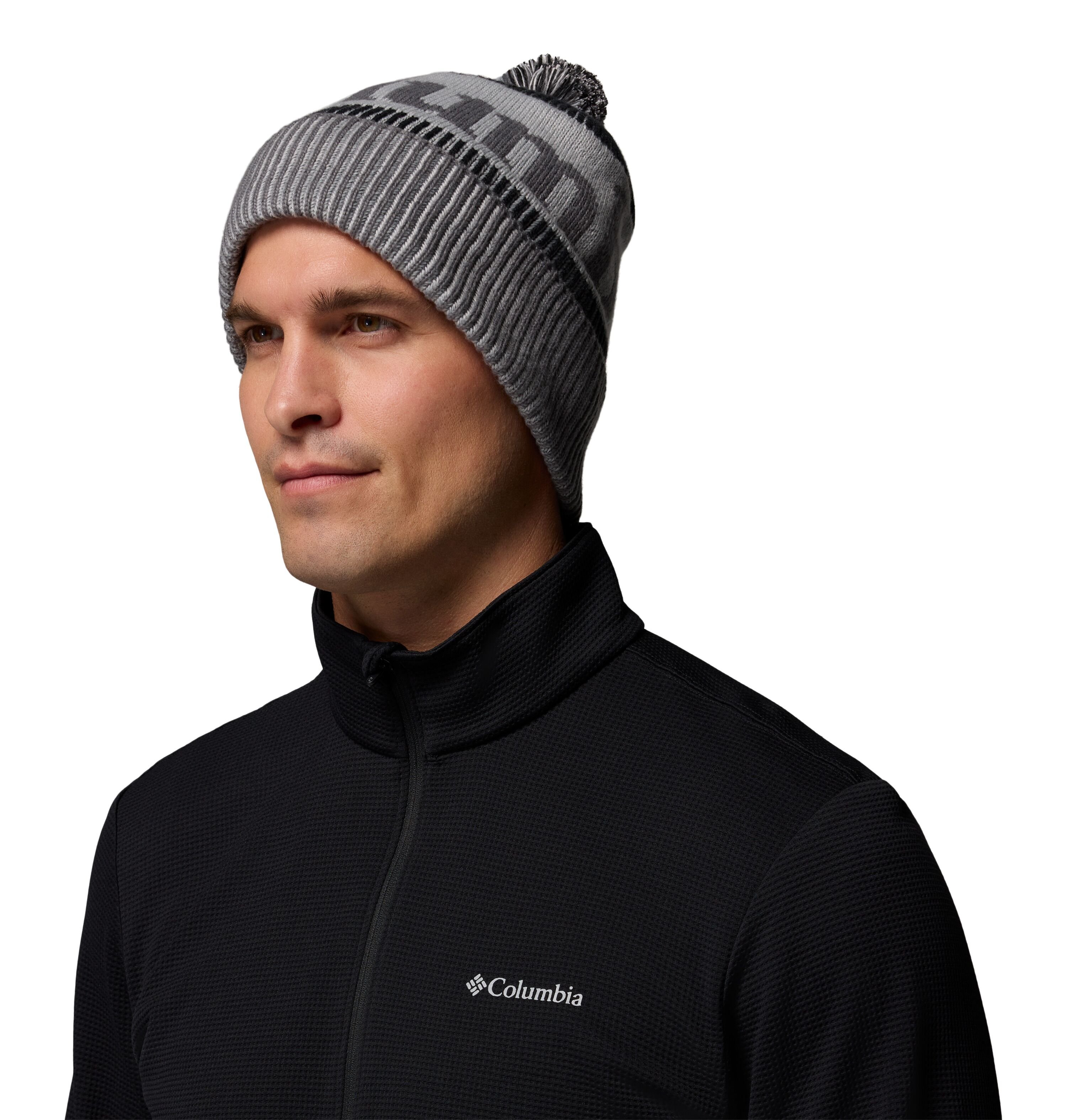 Gorro Columbia Polar Powder Ii Beanie Preto Térmico Omniheat