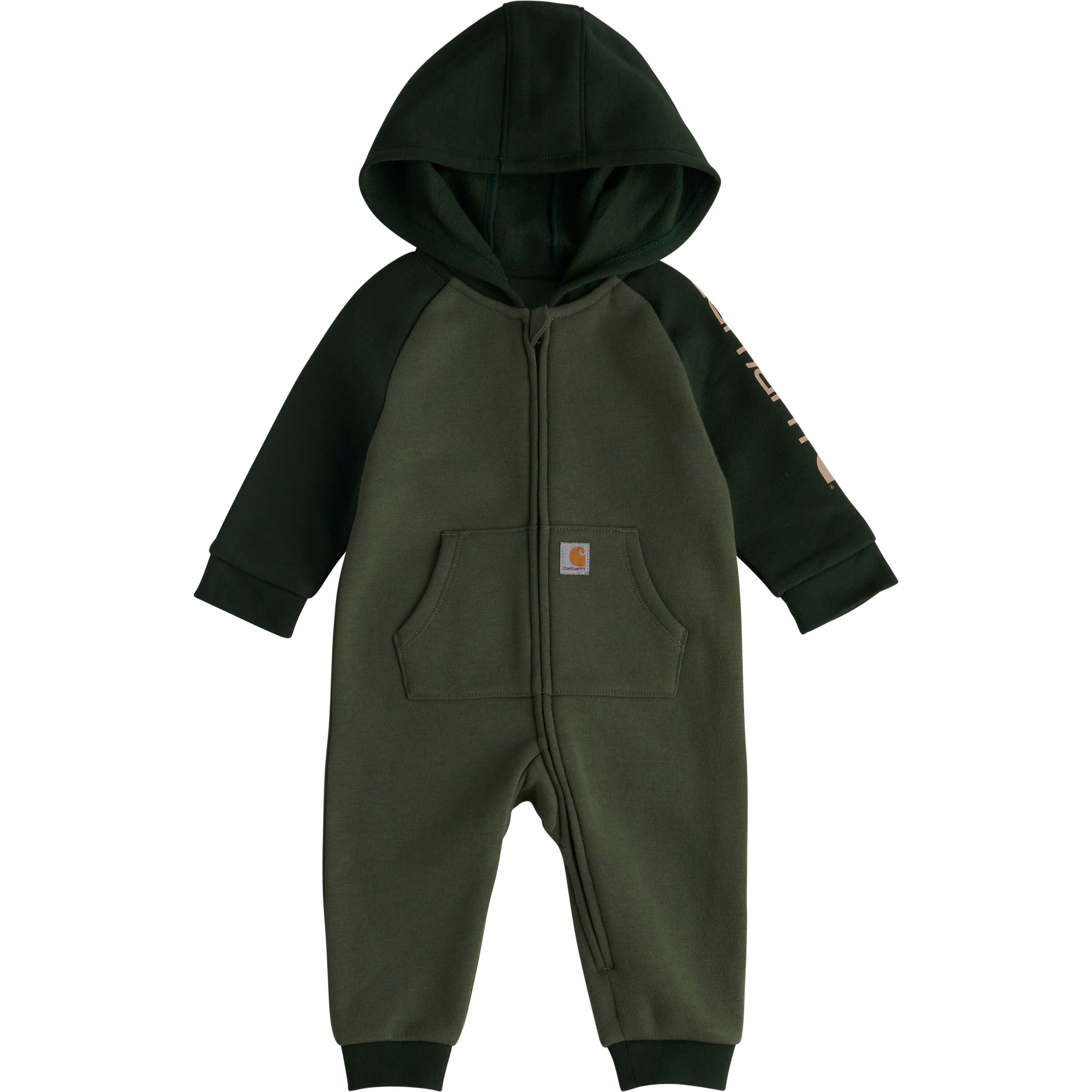 Carhartt Boys' Long-Sleeve Zip Front Hooded Fleece Coverall