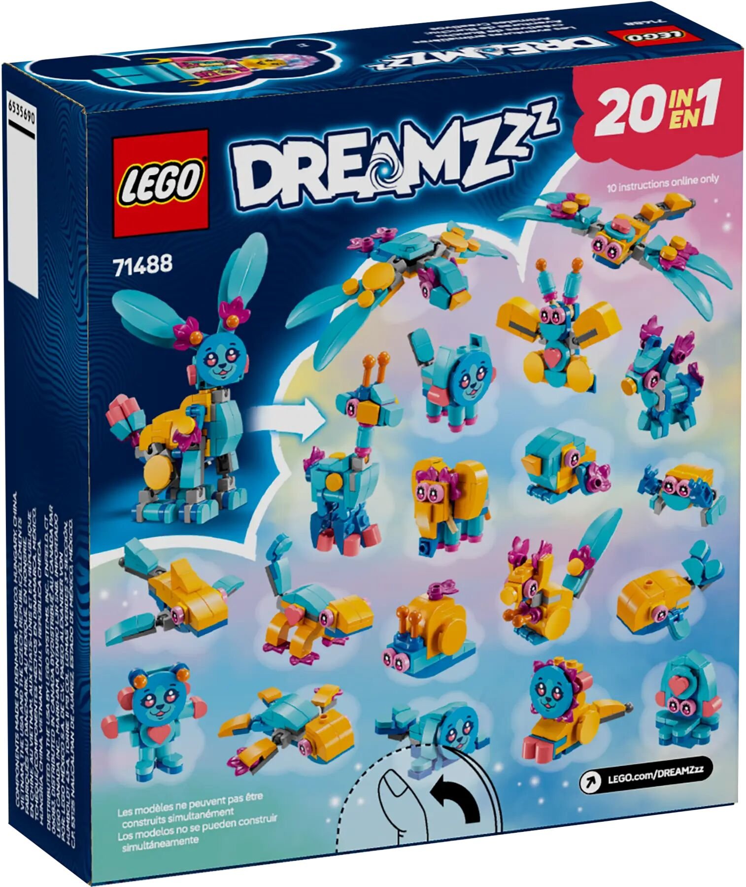 コレクション ChDucru-BeauCaillou1924 LEGO DREAMZzz Bunchu's Creative Animal Adventures