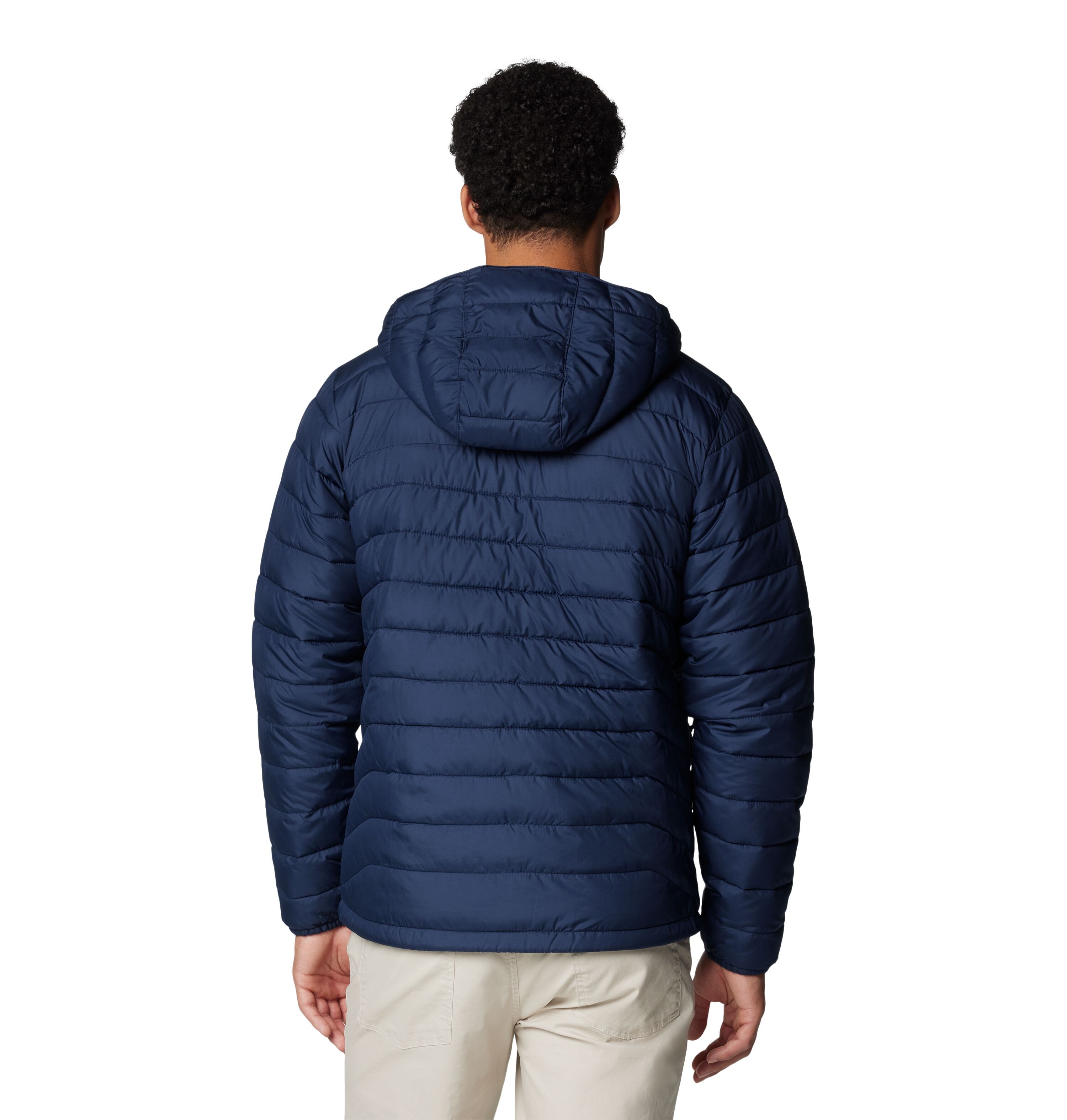 Columbia hooded puffer jacket ネイビー Columbia Women's Powder Lite™ II Hooded Jacket - Collegiate Navy