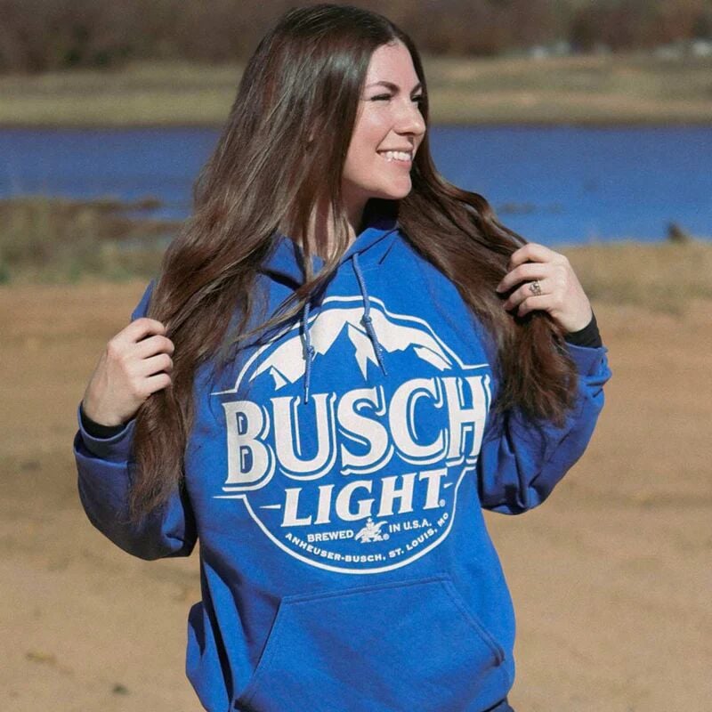 Men's Busch Vintage Logo Graphic Hoodie