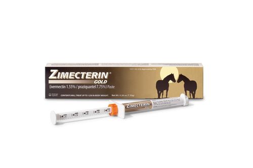 Zimecterin Gold Horse Wormer - 7.35 gm  1.55%