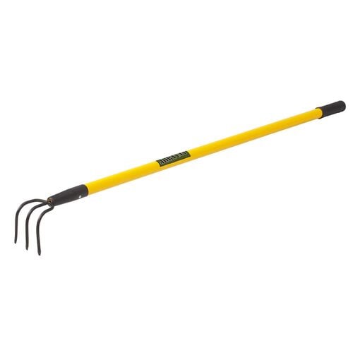 JobTuff 3-Tine Cultivator with Fiberglass Handle