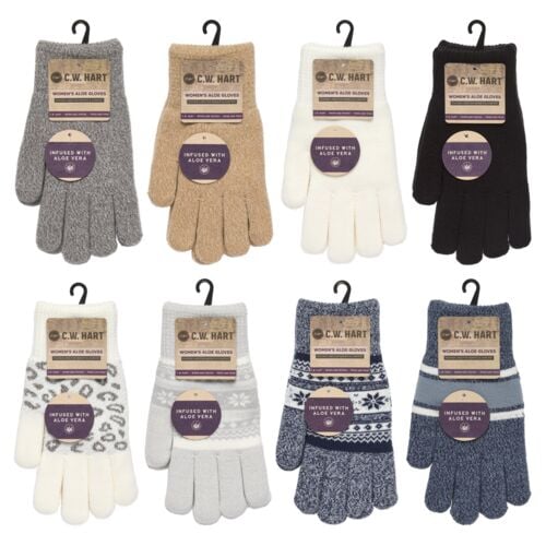 Women's Aloe Gloves - Assorted