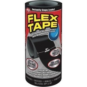 Flex Seal Tape, Black 8"