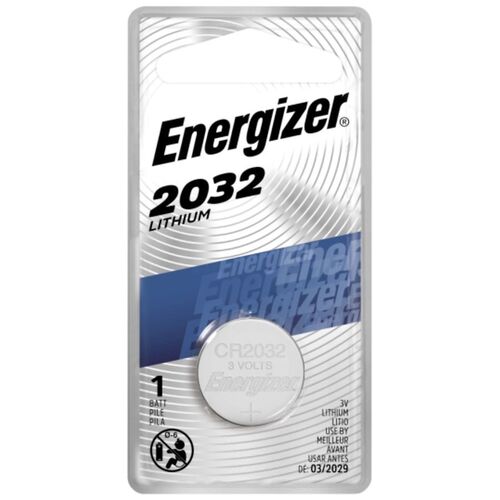 2032 3V Lithium Coin Cell Battery - 1 Pack