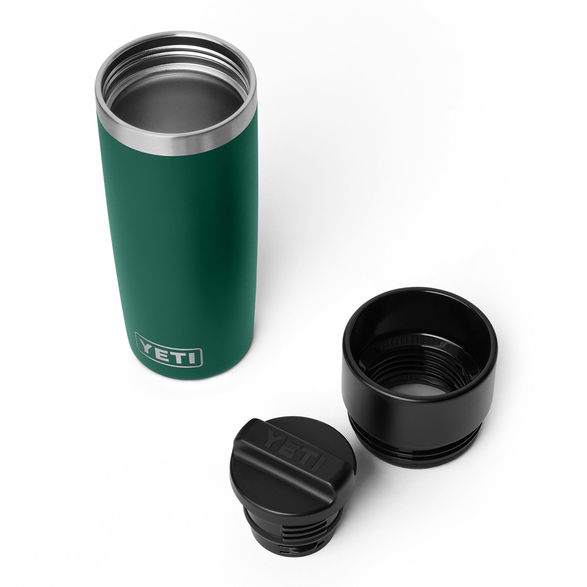 YETI Rambler 16oz キャンプグリーン YETI® Black Forest Green 16oz Rambler Stackable Cup
