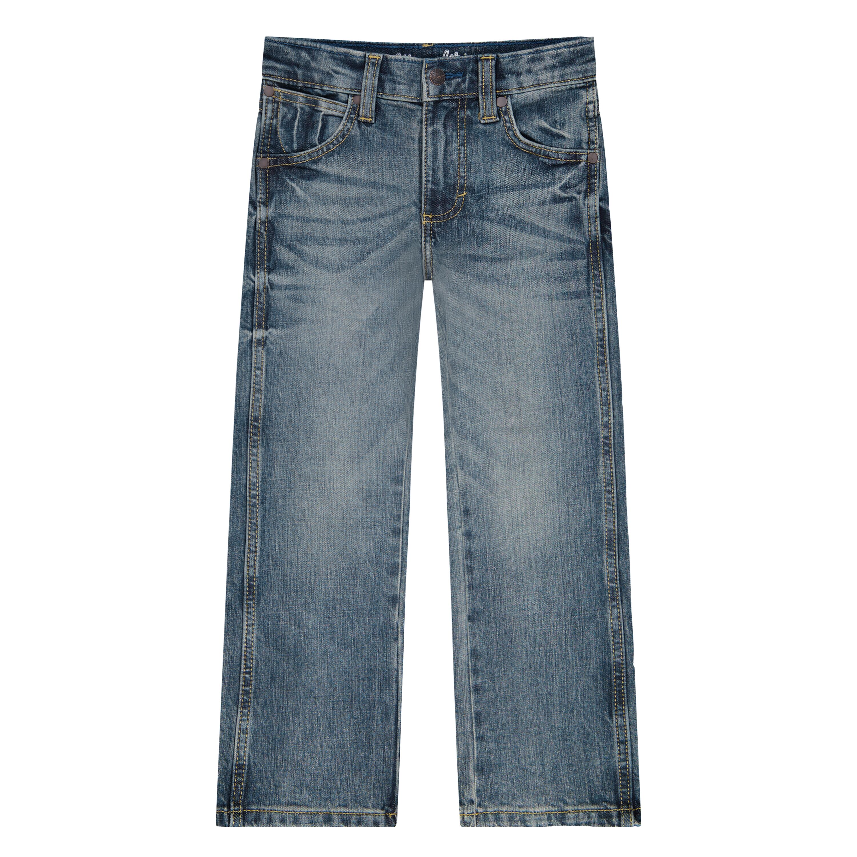 Boy's Retro Slim Fit Boot Cut Jean