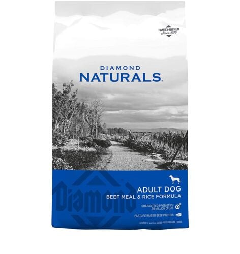 Adult Dog Beef Meal & Rice Formula Dry Dog Food - 40 lb Bag