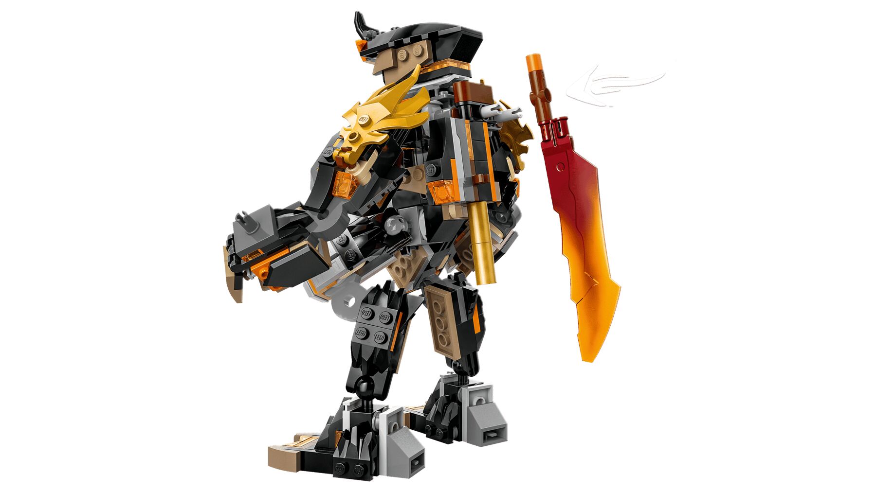 LEGO NINJAGO Cole's Mission Mech & Dragon Zane