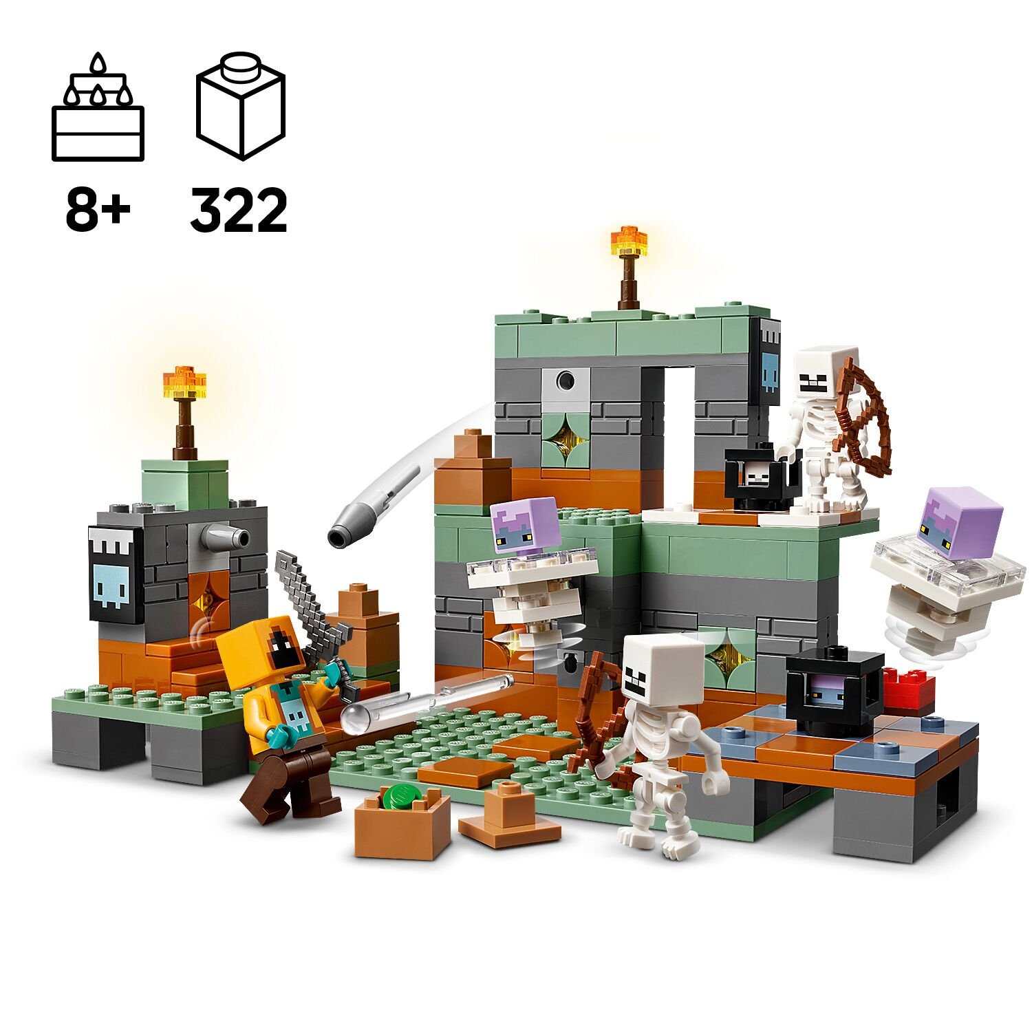 LEGO Minecraft The Trial Chamber Playset