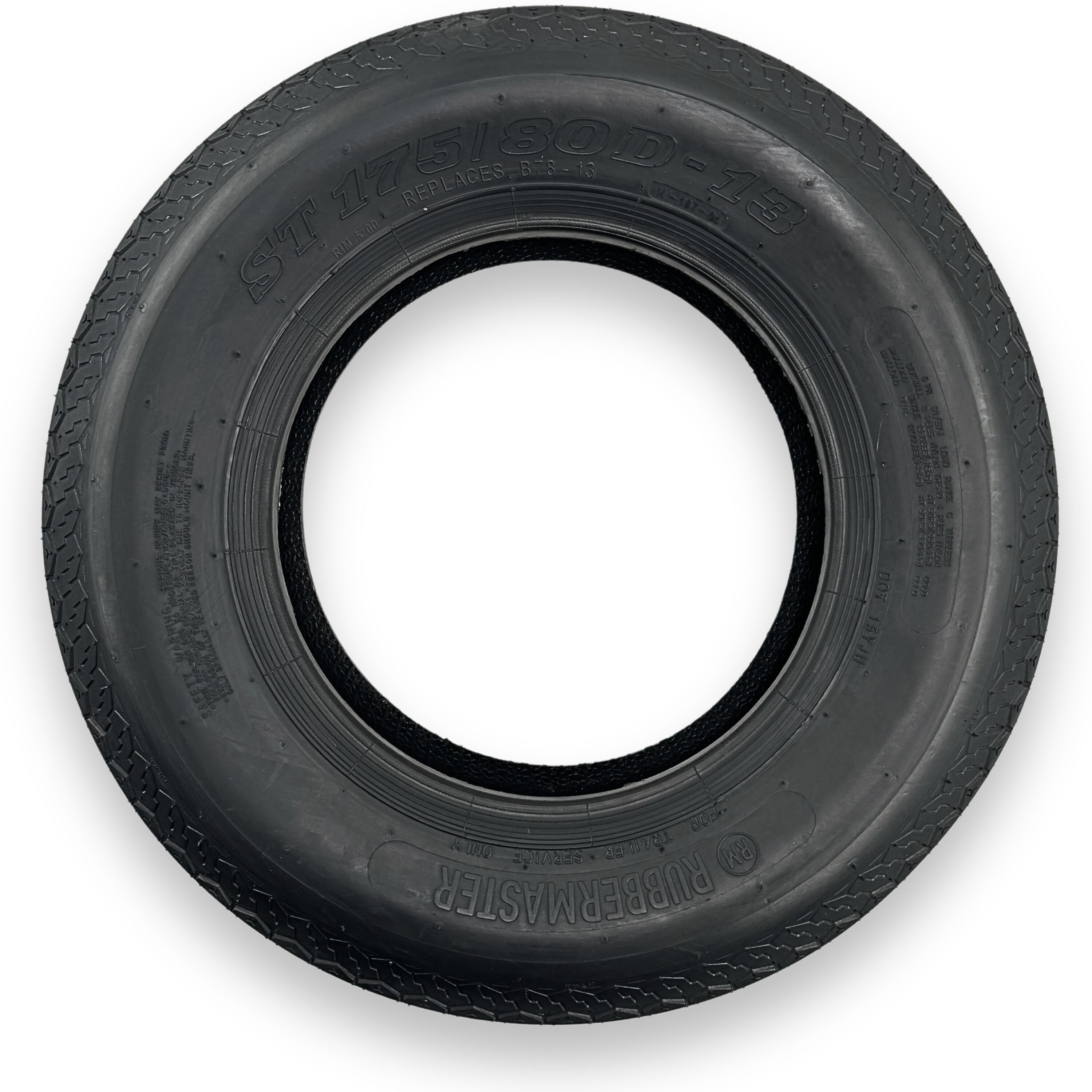 RubberMaster ST 175/80D13 LRC Trailer Tire