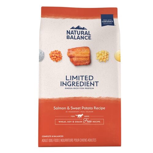 Limited Ingredient Diet Salmon & Sweet Potato Formula Dry Dog Food - 24 Lb