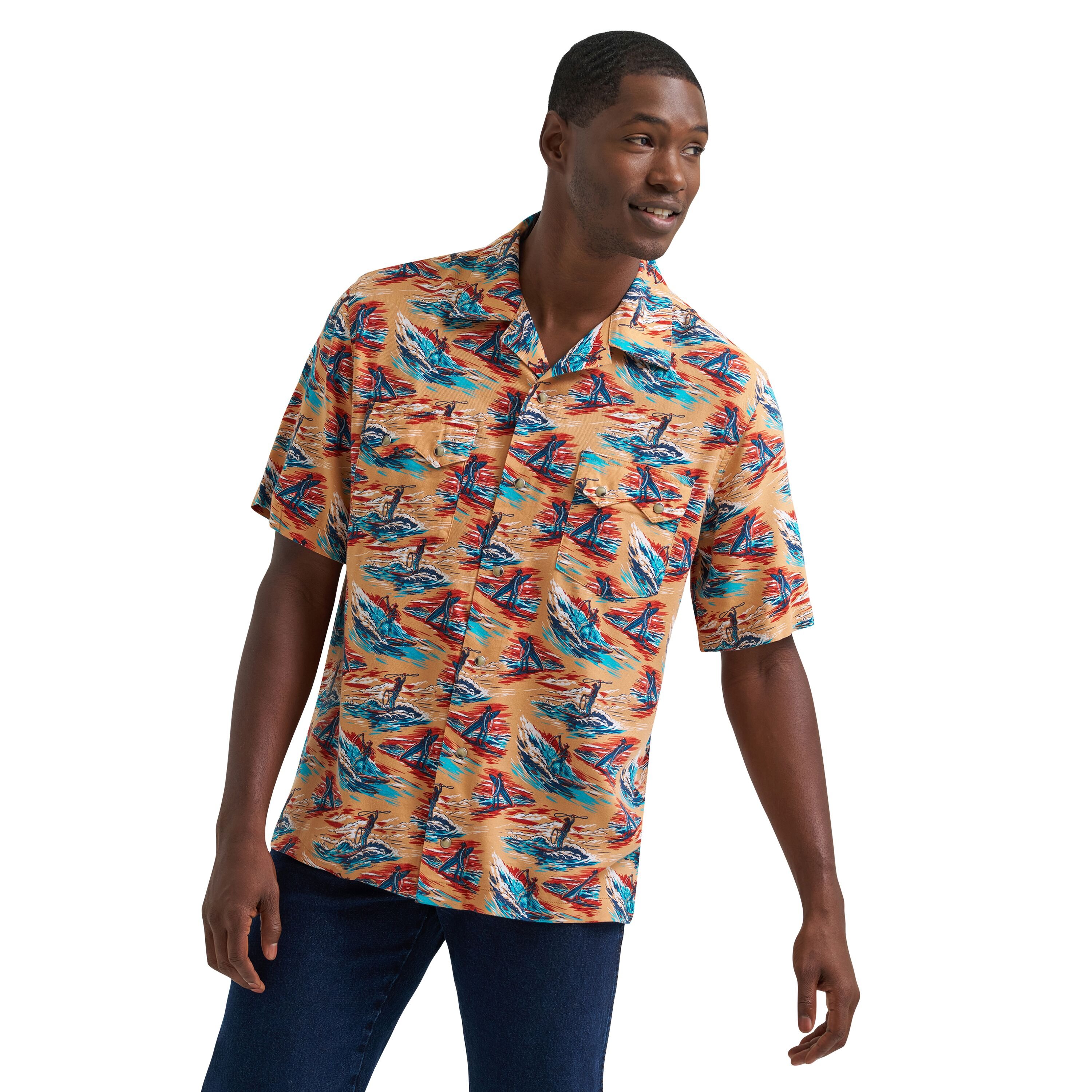Men's Coconut Cowboy Camp Shirt