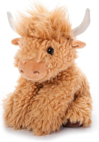 Zoologee Wild Onez Highland Cow Plush - 9"