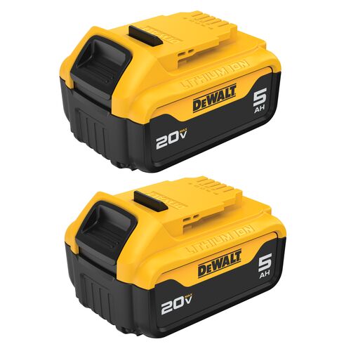 20V Max* 5 AH Battery Double Pack