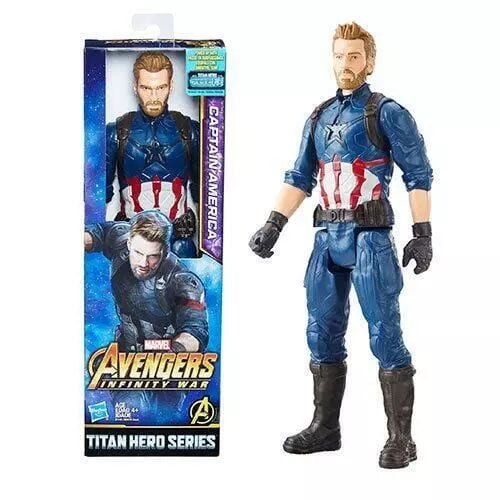 Infinity War Titan Hero Series Captain America Action Figure