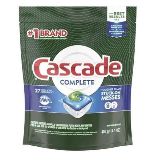 Complete ActionPacs Dishwasher Detergent - 27 Count