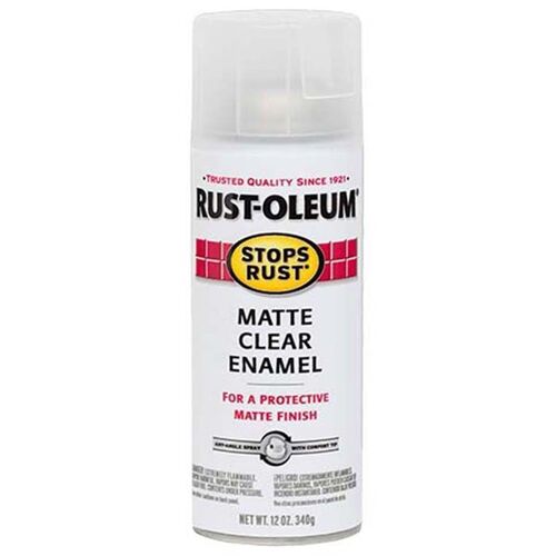 12 Oz Spray Matte Clear Paint