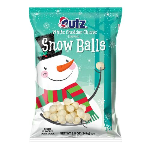 Utz White Cheddar Cheese Snowballs Snacks - 8.5 oz