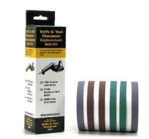 Knife & Tool Sharpener Replacement Belt Kit