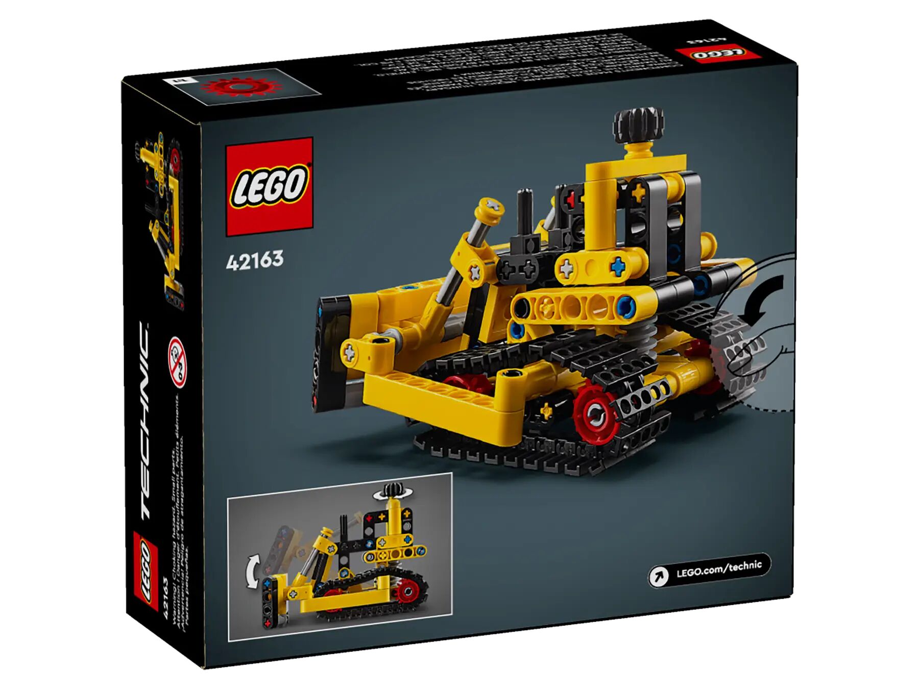 LEGO Technic Heavy-Duty Bulldozer Building Set, Construction Toy
