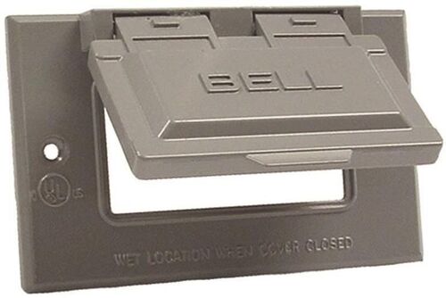 Weatherproof Device Cover, 1 Gang Horizontal