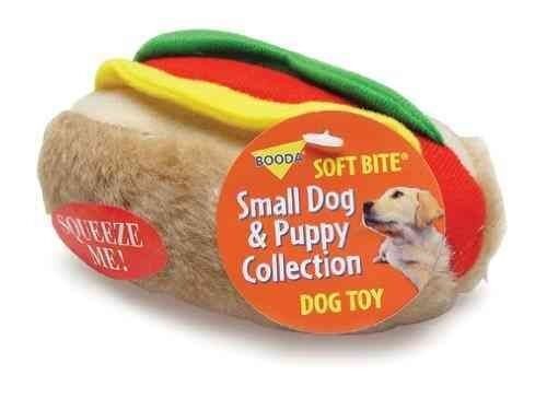 Soft-Bite Plush Dog Toy