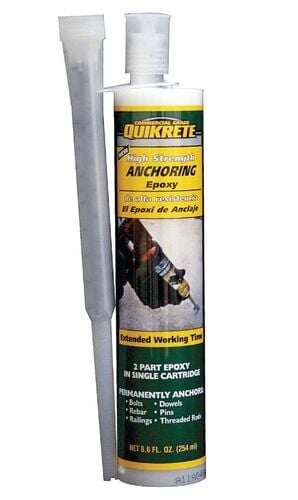 High Strength Anchoring Epoxy - 8.6 oz