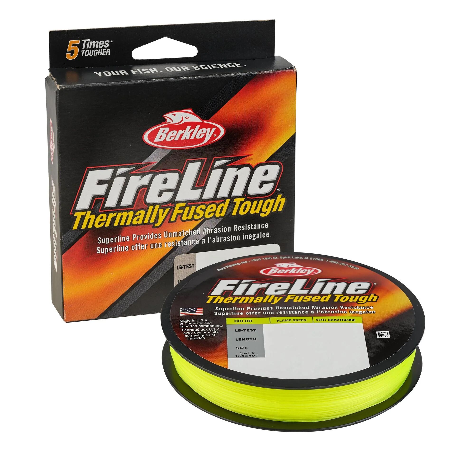 FireLine Flame Green Fishing Line