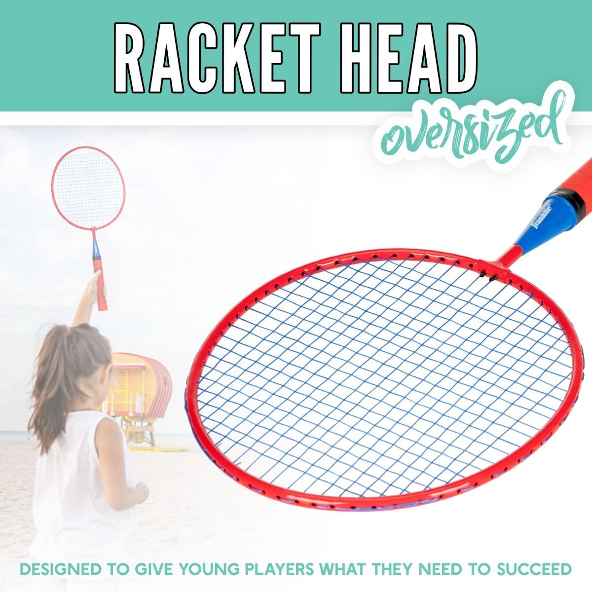 Franklin Sports Smashminton Badminton Set
