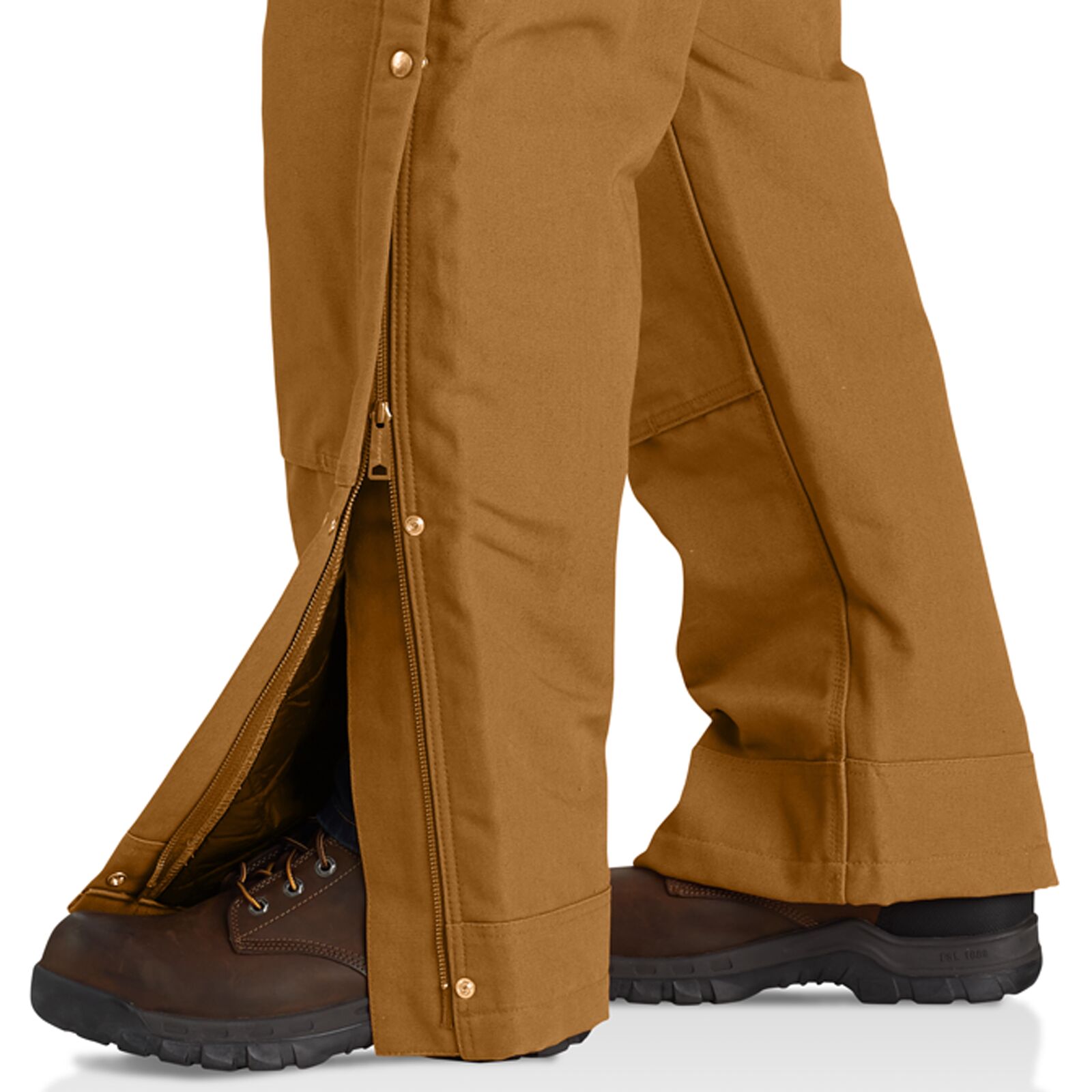 Carhartt Men's 106672 Loose Fit Firm Duck Insulated Bib Overall