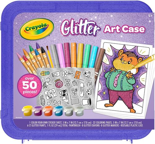 Glitter Art Case - 50 Pieces