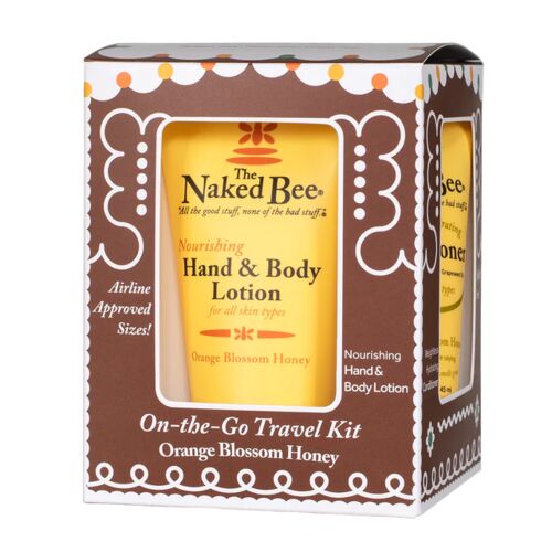 Orange Blossom Honey On-The-Go Holiday Travel Kit