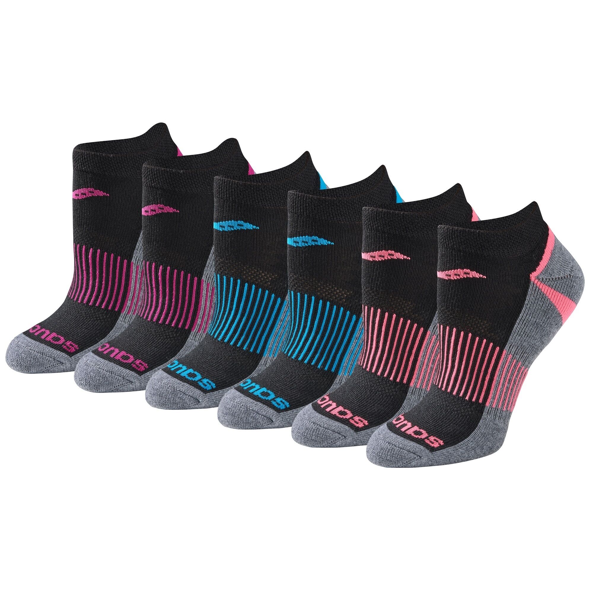 Women's Everyday RunDry No Show Socks 8-Pack