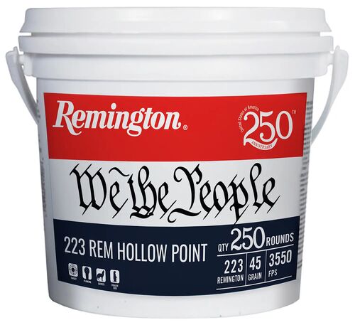 223 Rem Hollow Point 55gr Full Metal Jacket - 250 Rounds