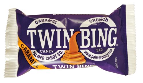 Twin Bing Caramel Candy Bar
