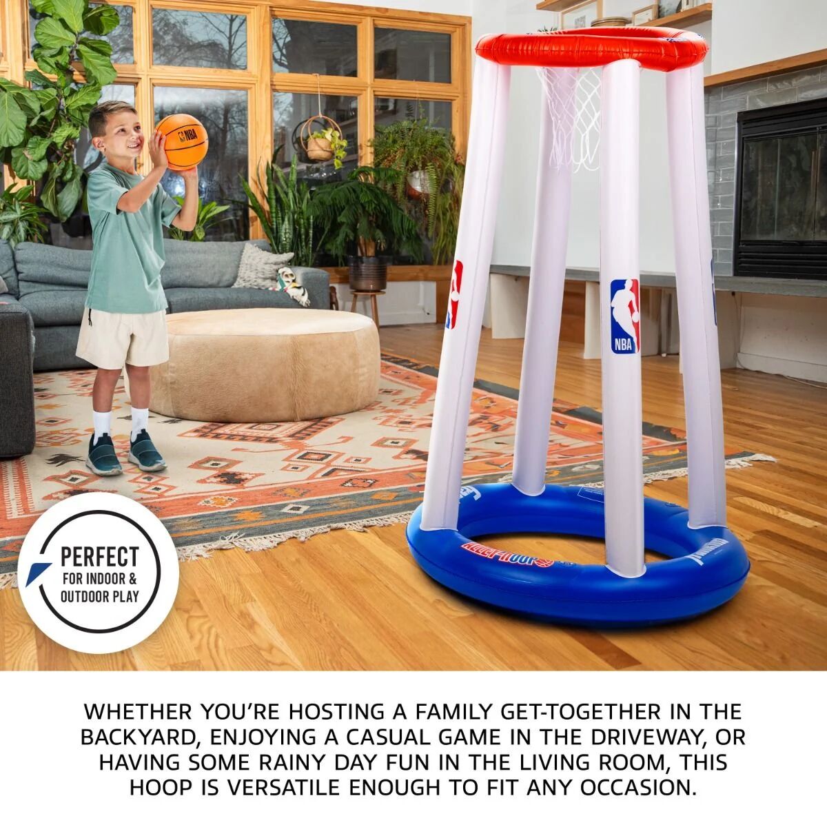 Franklin Sports NBA Alley Hoop Toy Basketball Set