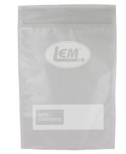 MaxVac Zipper Top Vacuum Bags in Gallon (11" x 16") - 20 Count