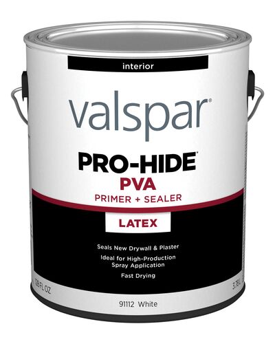 Pro-Hide Interior PVA Primer + Sealer Latex in White - 1 Gallon